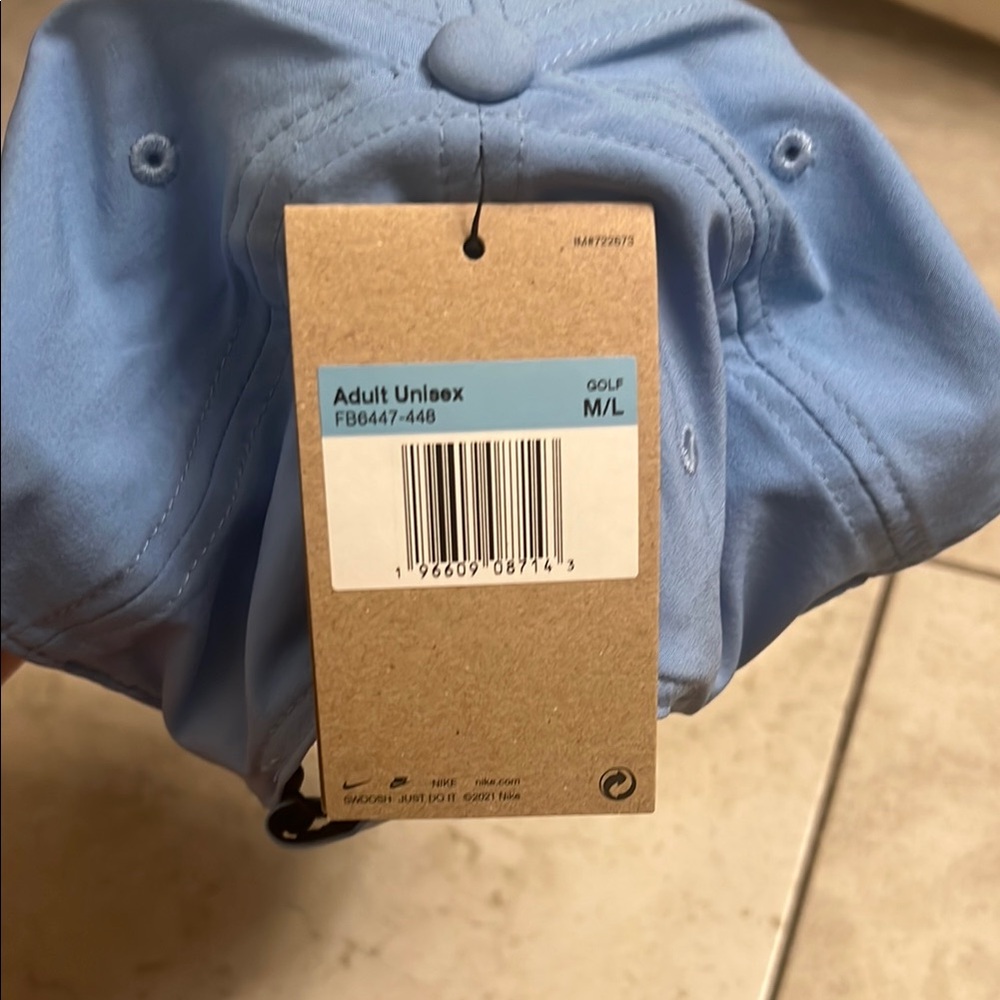 Nike Blue Cap - Picture 2 of 8